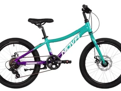 NOVATRACK Katrina 6.D 20" 2025 зелёный-фиолетовый