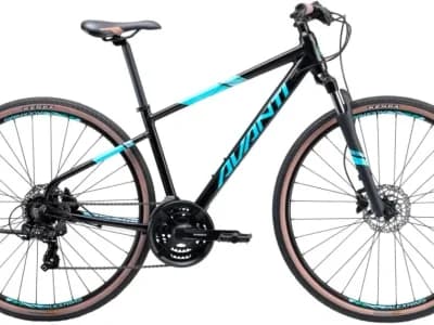 Avanti 28" X-Plorer 1W, рама 450 мм 2026 чёрно-голубой