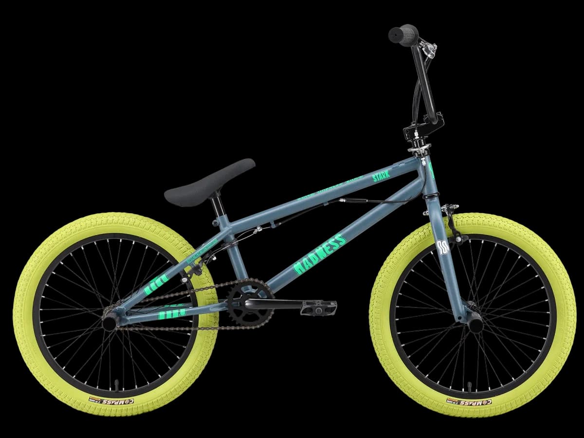 Фото 1 — Stark Madness BMX 2 2025 темно-серый матовый/зеленый неон/зеленый темно-серый матовый/зеленый неон/зеленый