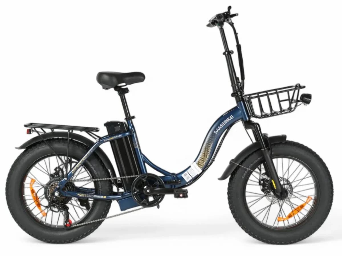 Фото 1 — SameBike City Master Fat  синий синий