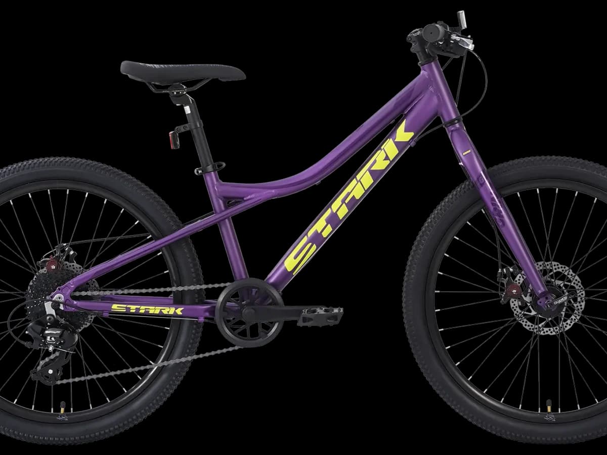 Фото 1 — Stark Slash 24.1 D 2025 фиолетовый матовый/кислотно-желтый фиолетовый матовый/кислотно-желтый