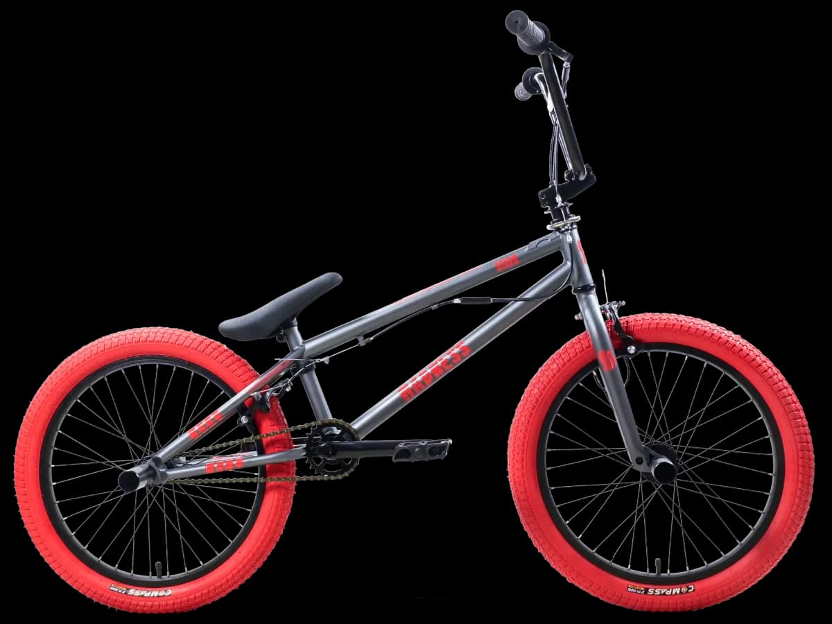 Фото 1 — Stark 25 Madness BMX 3 2025 темно-серый матовый/красный/красный темно-серый матовый/красный/красный