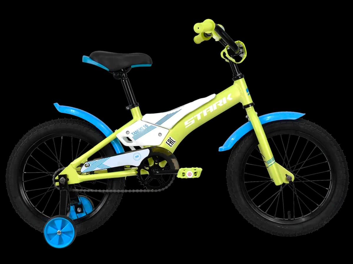 Фото 1 — Stark Tanuki 16 Boy 2023 зеленый/синий/белый зеленый/синий/белый