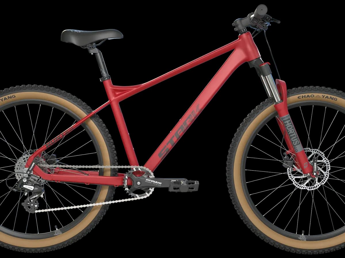 Фото 1 — Stark 25 Hunter 27.2 HD 2025 красный матовый/черный красный матовый/черный