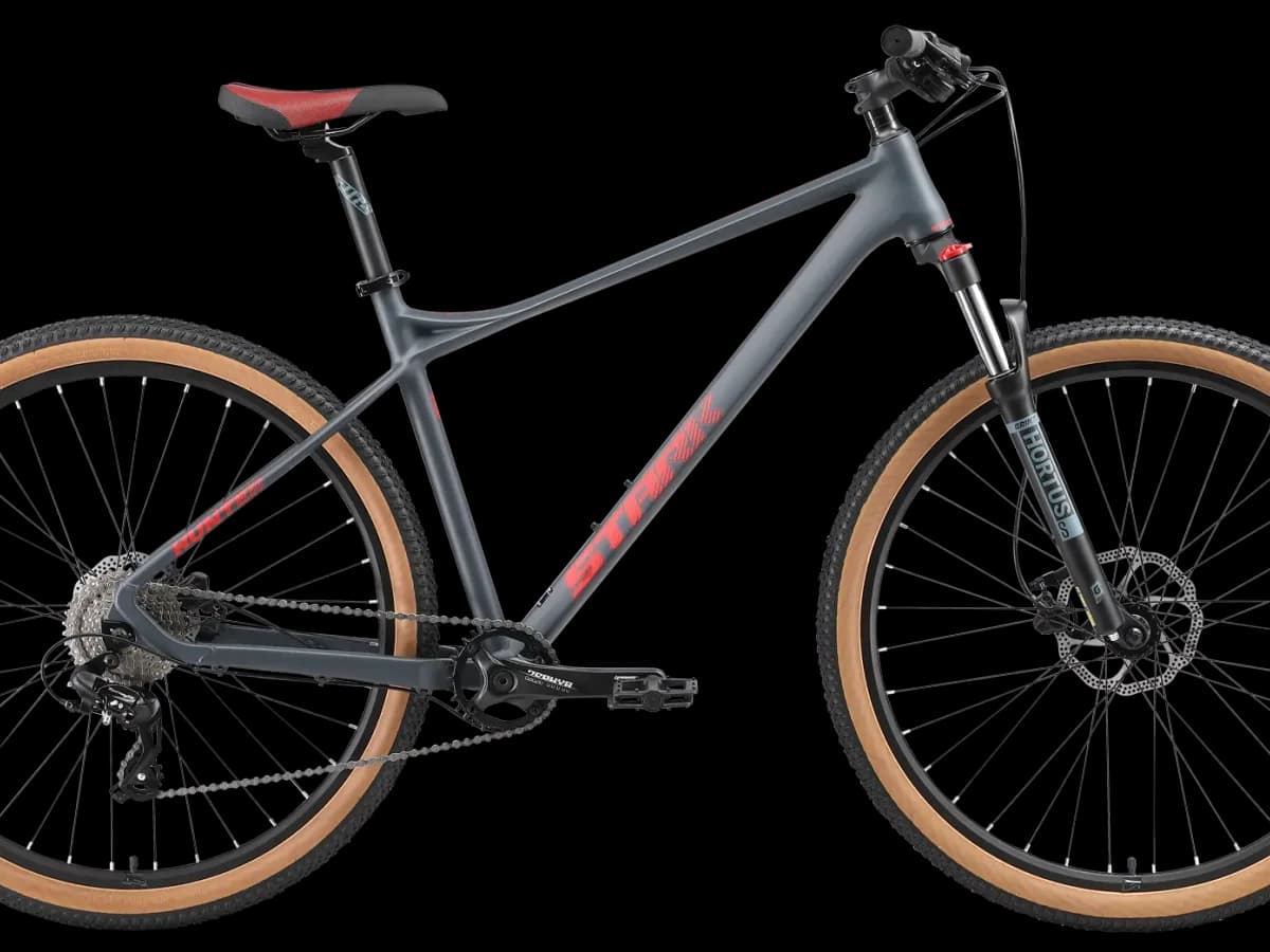 Фото 1 — Stark 25 Hunter 29.1 HD 2025 антрацит матовый/красный антрацит матовый/красный