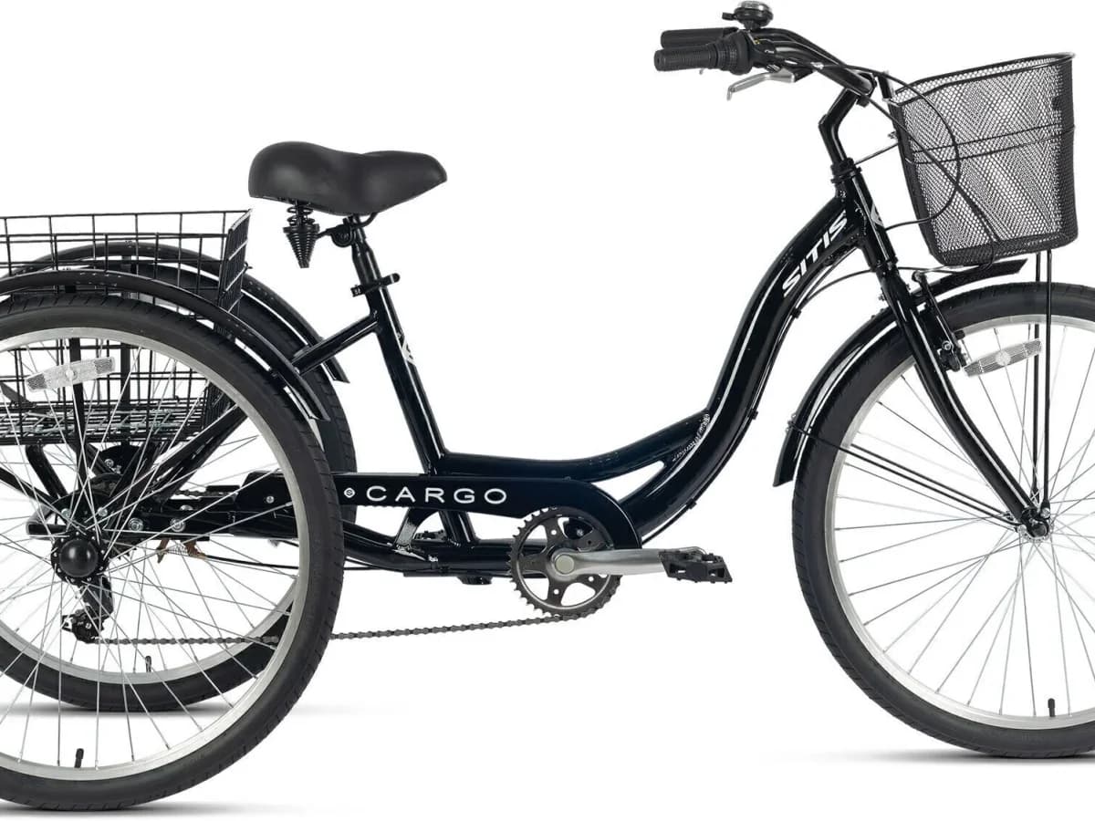 Фото 1 — SITIS CARGO рикша 26 alloy 2025 Black-White Black-White