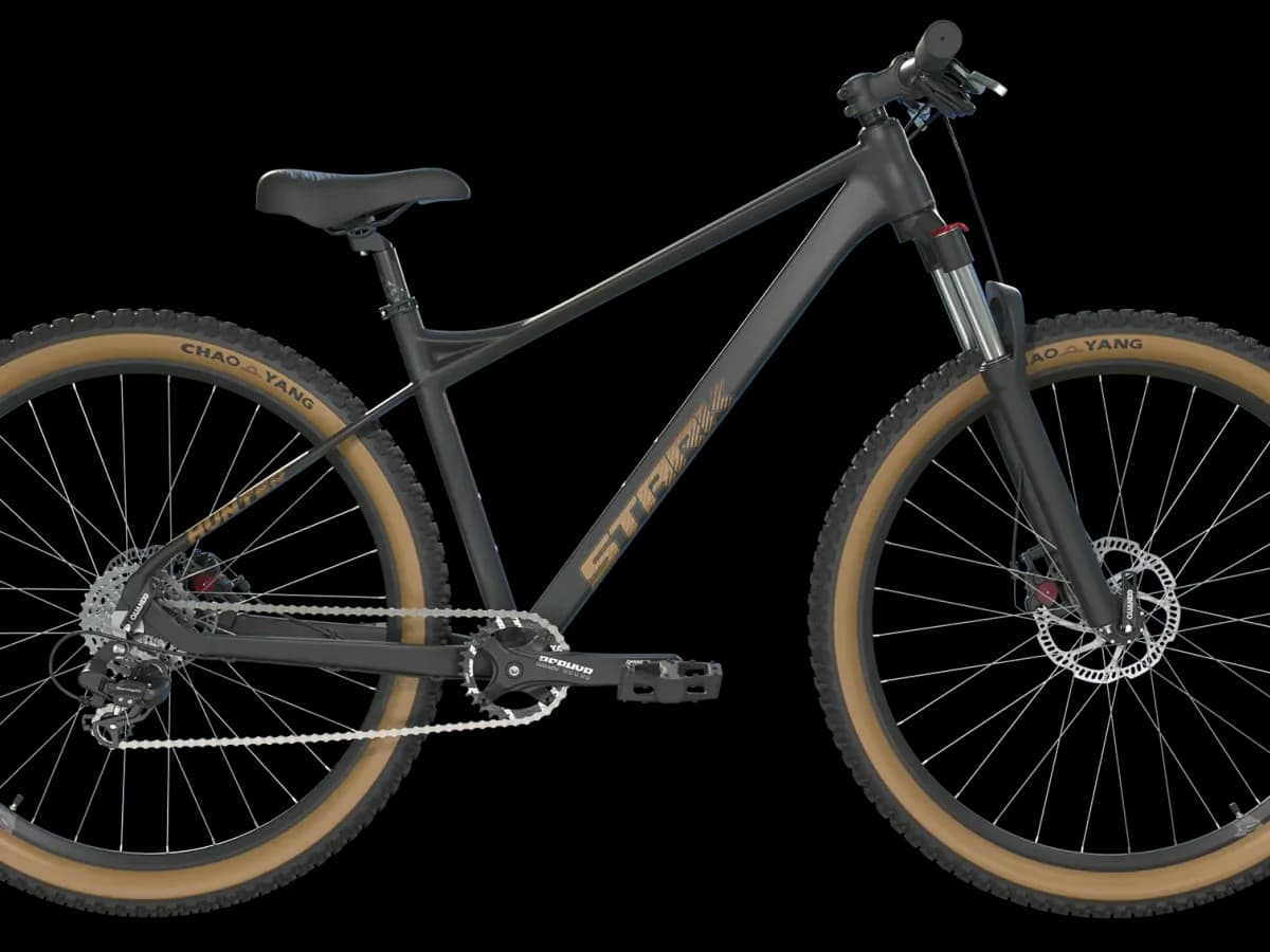 Фото 1 — Stark 25 Hunter 29.1 D 2025 черный матовый/песочный черный матовый/песочный