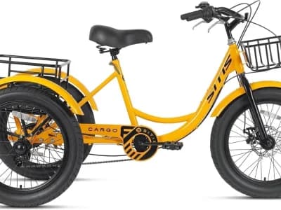 SITIS CARGO рикша FAT 20 steel 2025 Yellow-Black