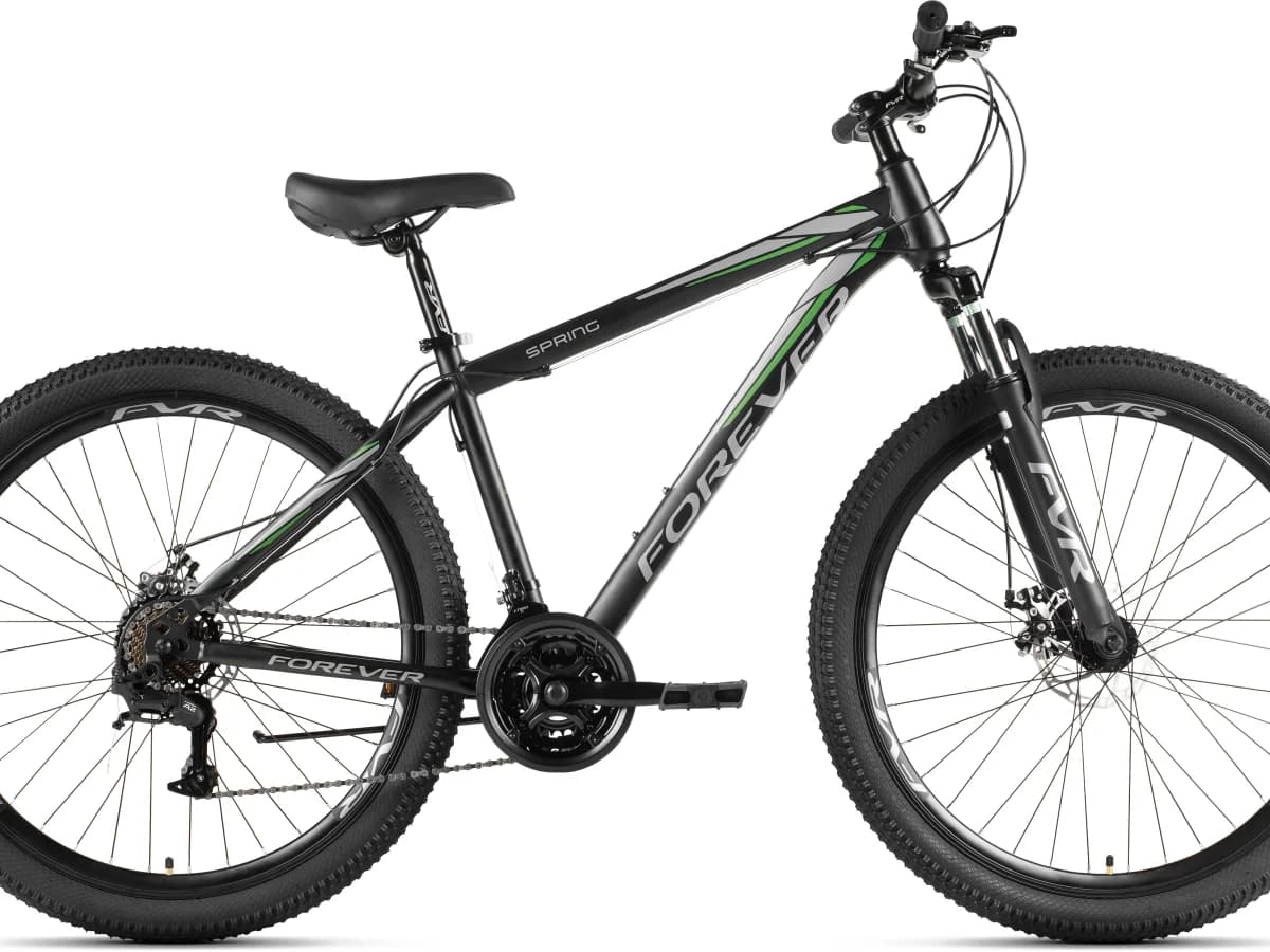 Фото 1 — FOREVER SPRING FSP7.0 27,5" 2025 Black-Grey-Green Black-Grey-Green