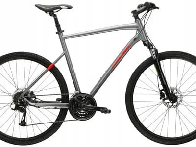 Kross Evado 4.0 M 28 Графитовый-красный